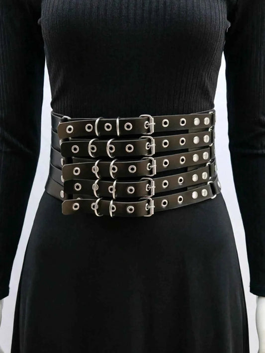 Perforated Metal Waist Belt