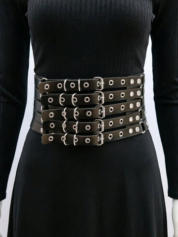 Perforated Metal Waist Belt