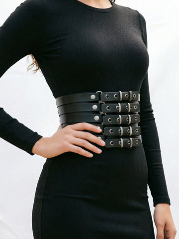 Perforated Metal Waist Belt