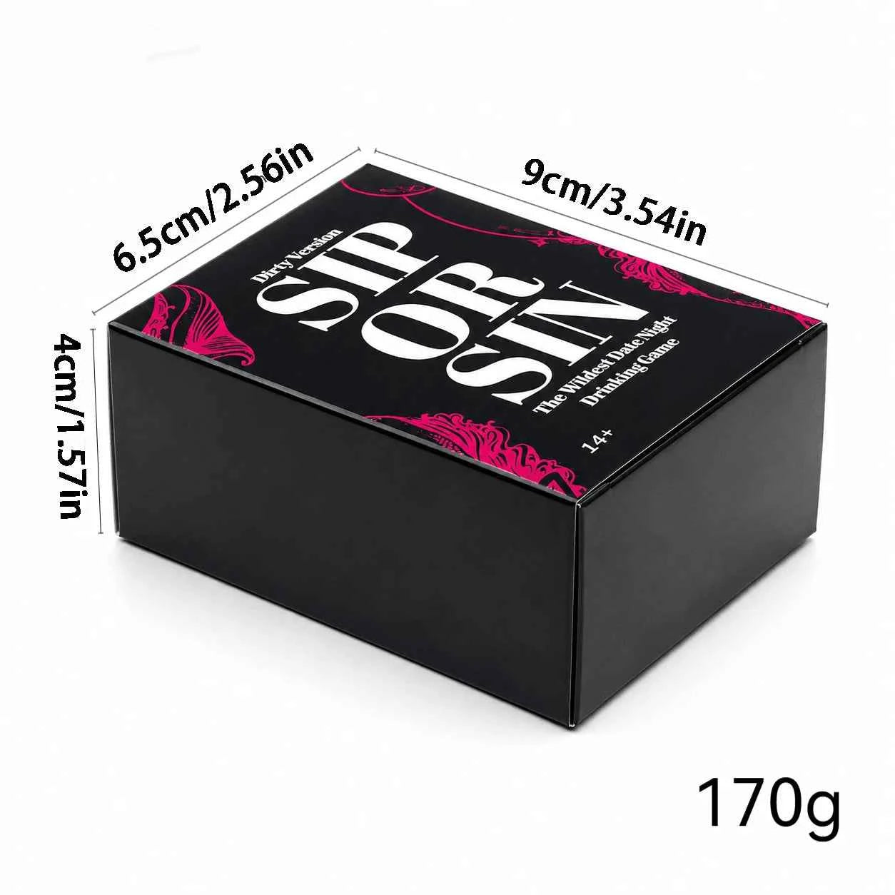 Sip Or Spill Couples Card Game