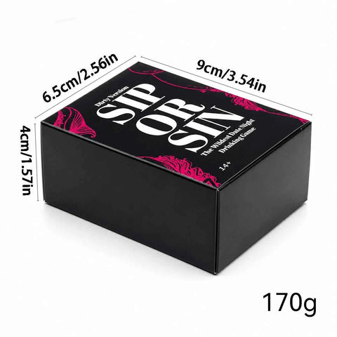 Sip Or Spill Couples Card Game