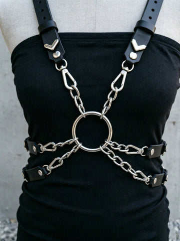 Large Ring Chain Body Harness