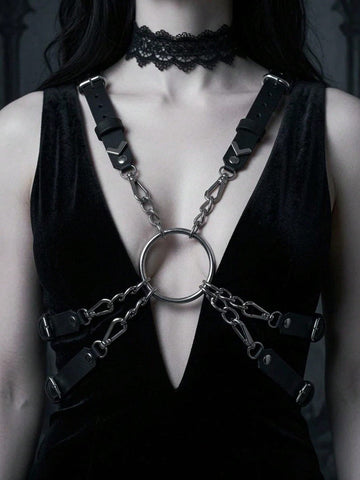 Large Ring Chain Body Harness