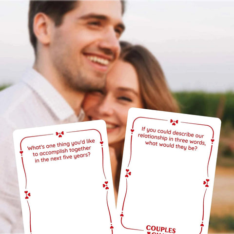 Meaningful Couple Conversation Cards