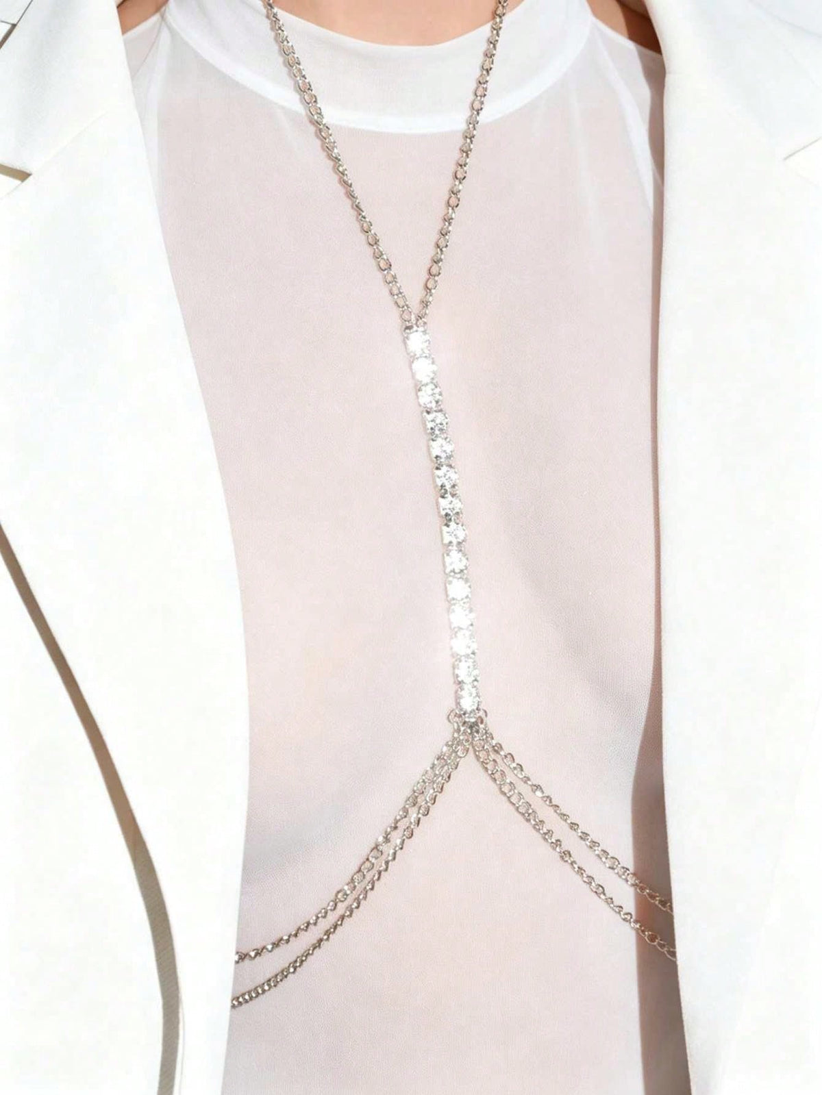 Multi-Layer Crystal Body Chain