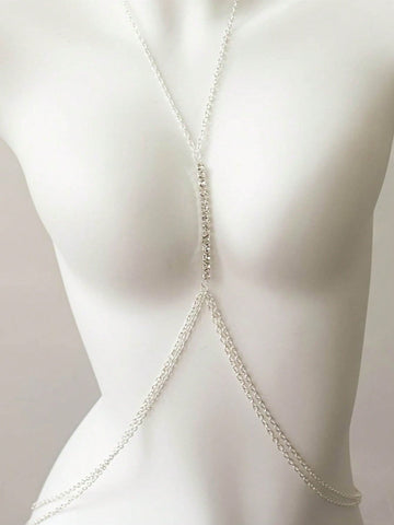 Multi-Layer Crystal Body Chain