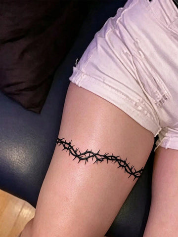 Halloween Barbed Wire Tattoo Set