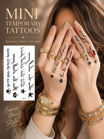 This Too Shall Pass Bird Tattoo Sticker