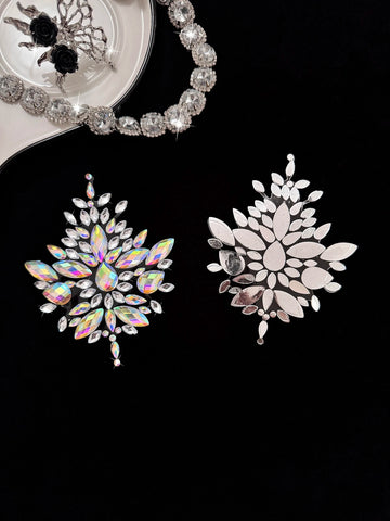 Rhinestone Firework Nipple Covers II