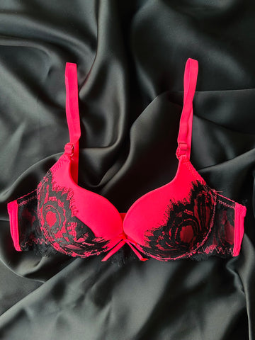 Miraculous Plunge Bombshell Push Up Bra