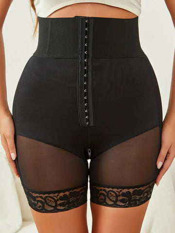 High Support Zippered Shapewear Shorts