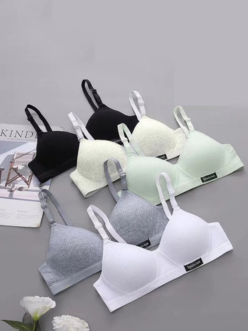 Cotton Bralette Seamless Bra