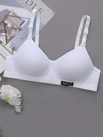 Cotton Bralette Seamless Bra