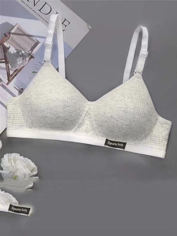 Cotton Bralette Seamless Bra