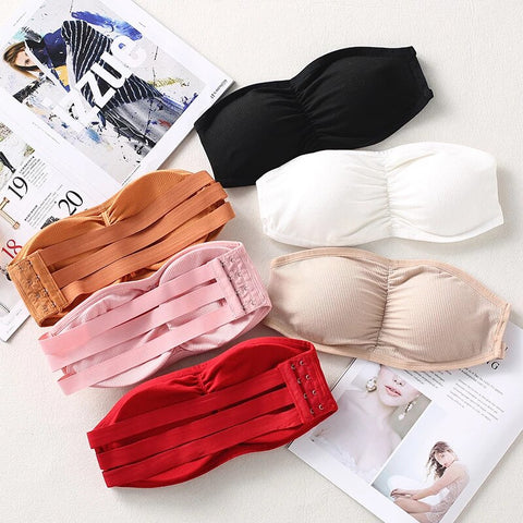 Seamless Non Wired Strapless Bra